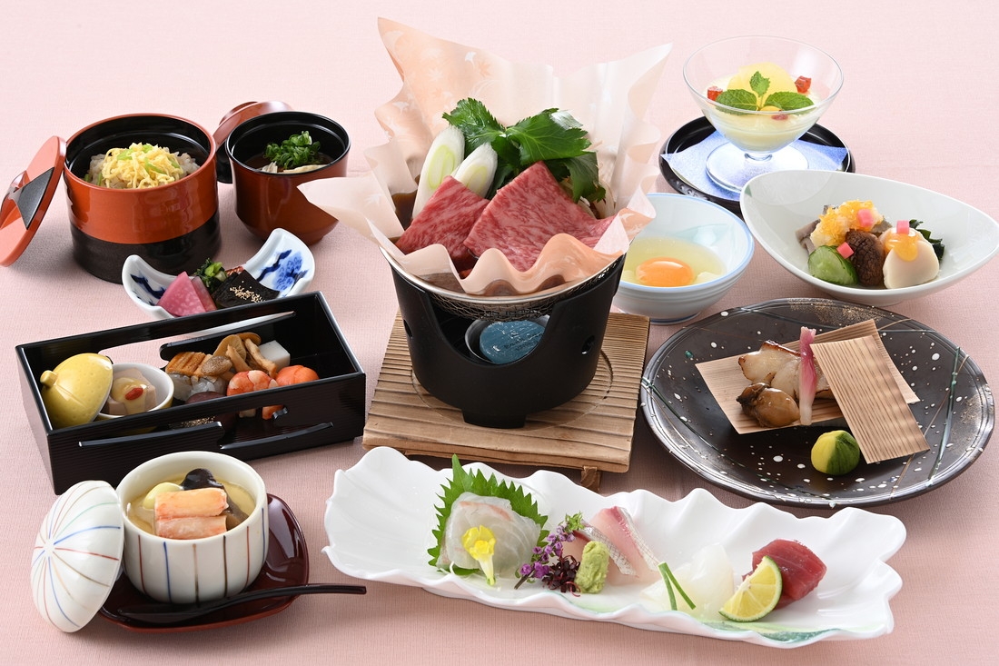 Ｄプラン　和食会席料理　【飲み放題付き・全10品】