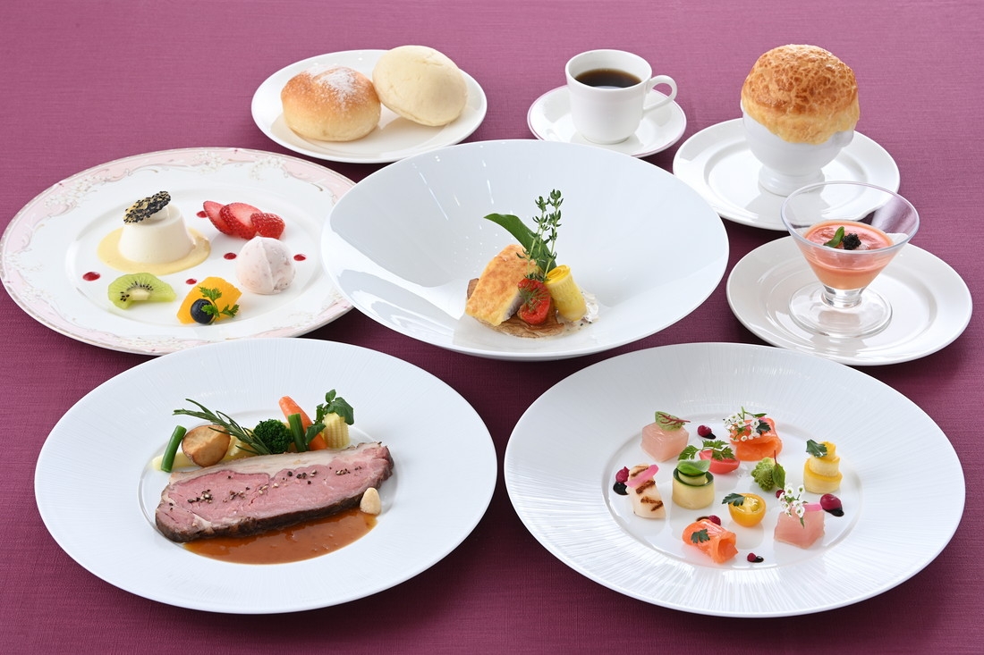Ｅプラン　洋食コース料理　【飲み放題付き・全8品】