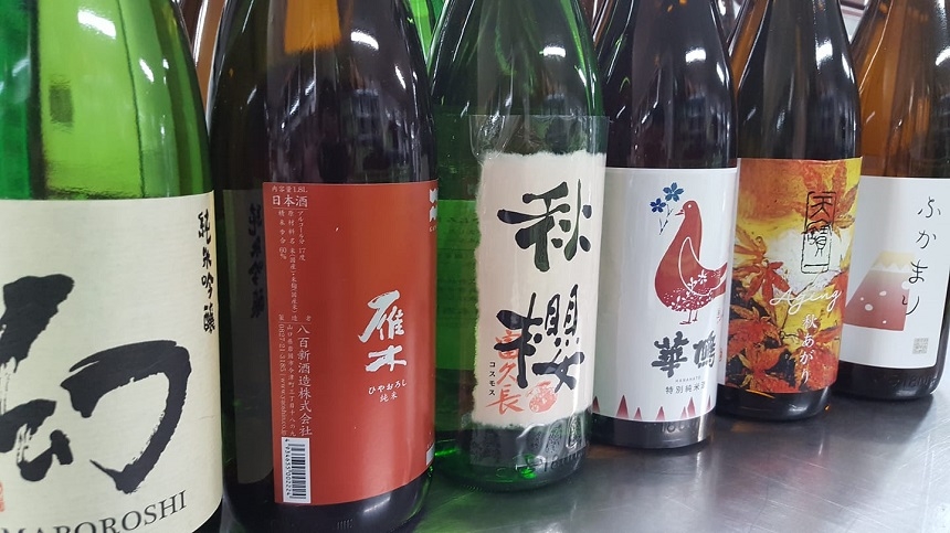 秋冬用　日本酒　入荷中