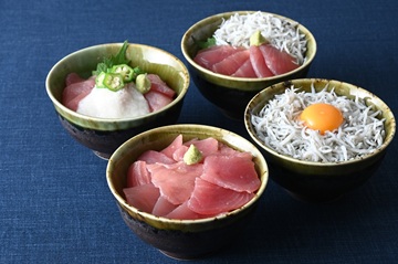 しらす鮪丼