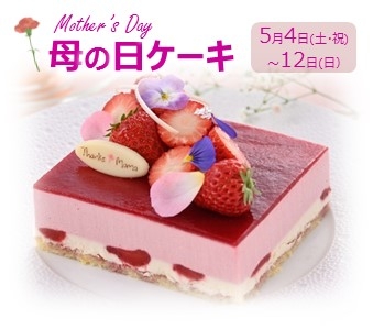 【テイクアウト/予約制】　母の日ケーキ 