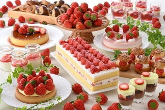 春のいちごスイーツビュッフェ Strawberry Dining  －いちごの森－