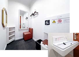Dressing room